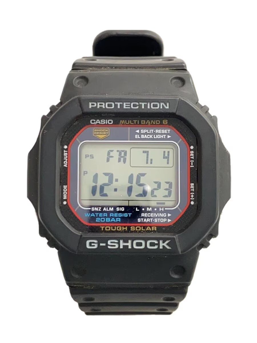 CASIO G-SHOCK GW-M5610U-1JF Black Resin Tough Solar Digital Watch
