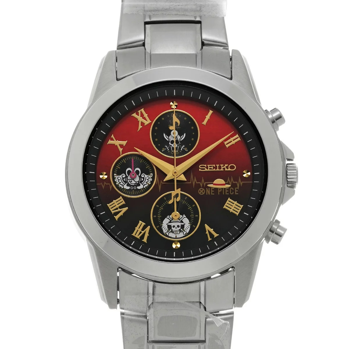 SEIKO x ONE PIECE FILM RED Limited 2000 Chronograph Watch 7T92-HCR0 Box JP
