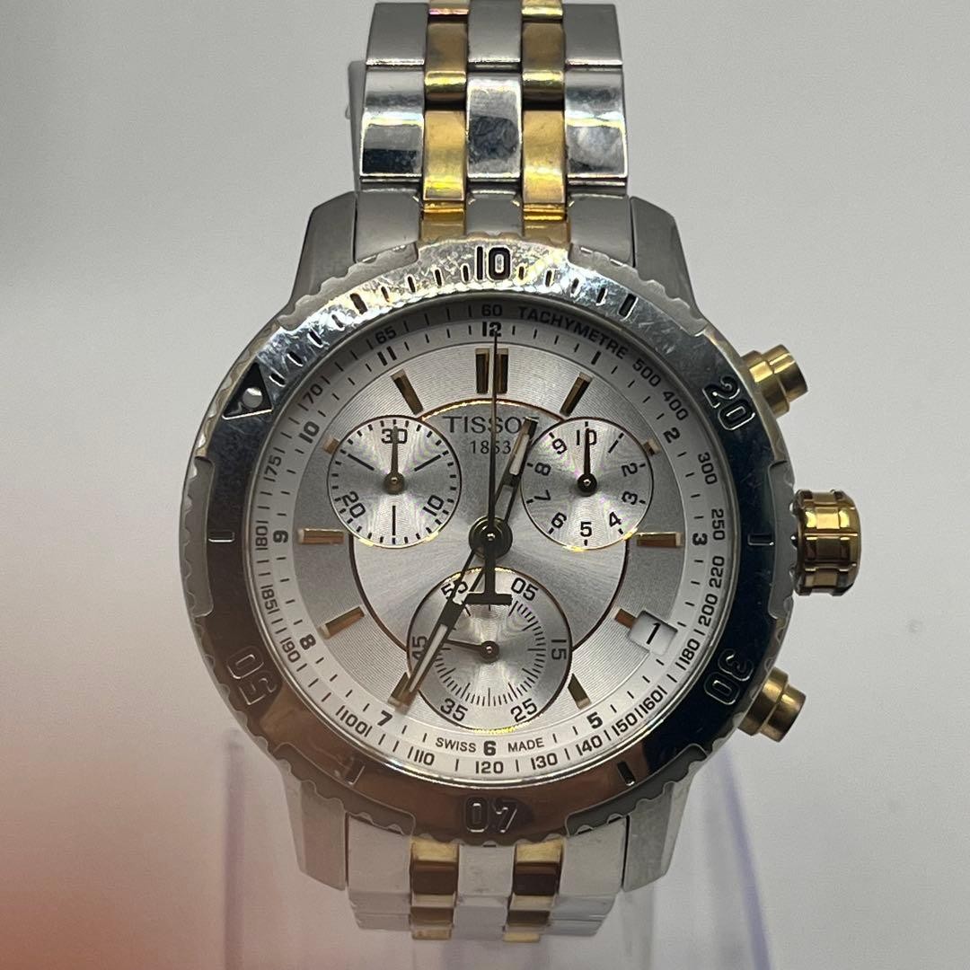 Tissot T067417A Quartz Watch Chronograph Mens