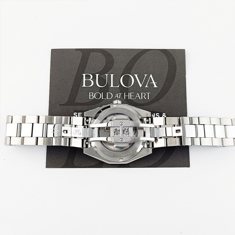 Bulova Surveyor Automatic Men’s 96B429 Green Quartz Stainless Strap Watch 39MM