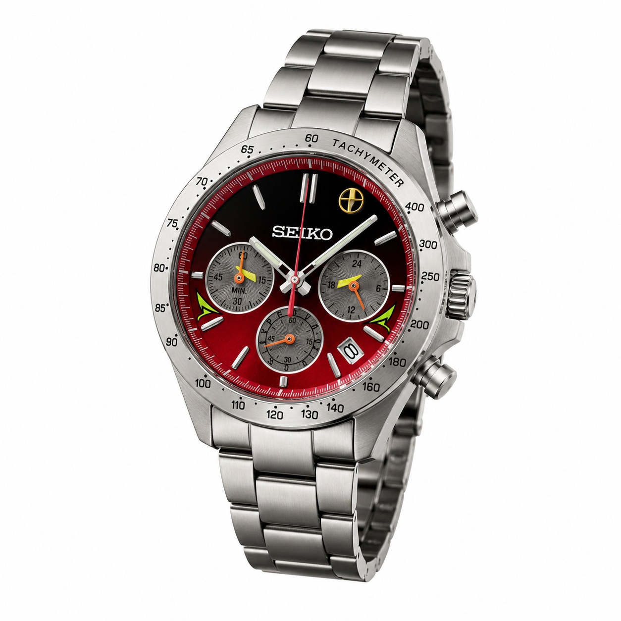 PREMICO Evangelion Shinkansen 500 TYPE EVA-02 Limited Edition JDM Watch 5000pcs