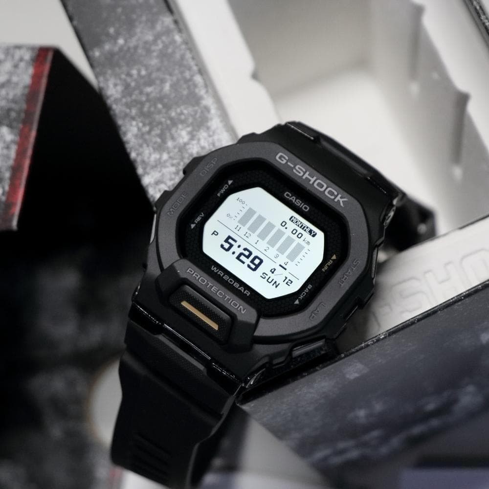 G SHOCK GBD 200 1A1 Training Distance Measurement Function Smartphone Link