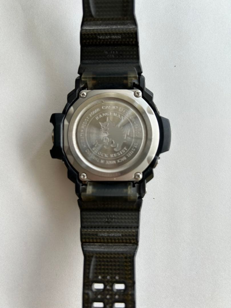 Good Condition G-Shock RANGEMAN GW 9400J Radio Solar Climbing Casio No.gs1583