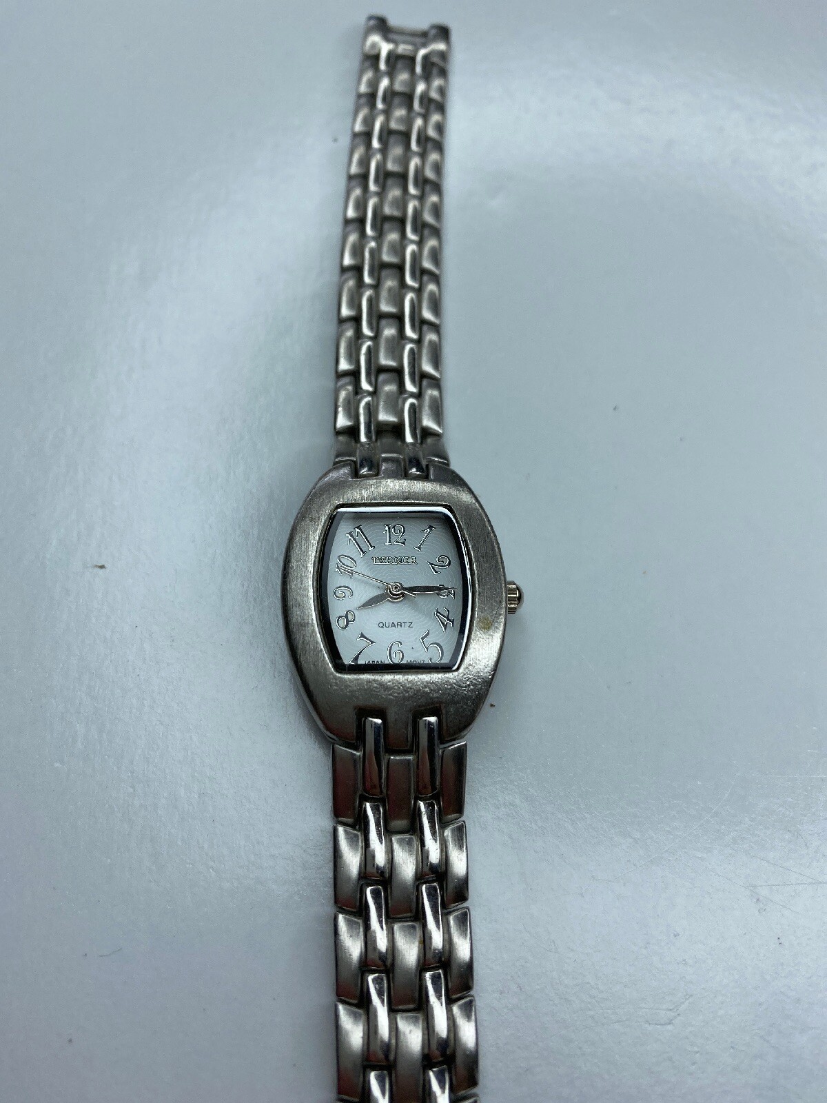 E Bijoux Terner Japan Quartz Brushed Silver Ladies untested