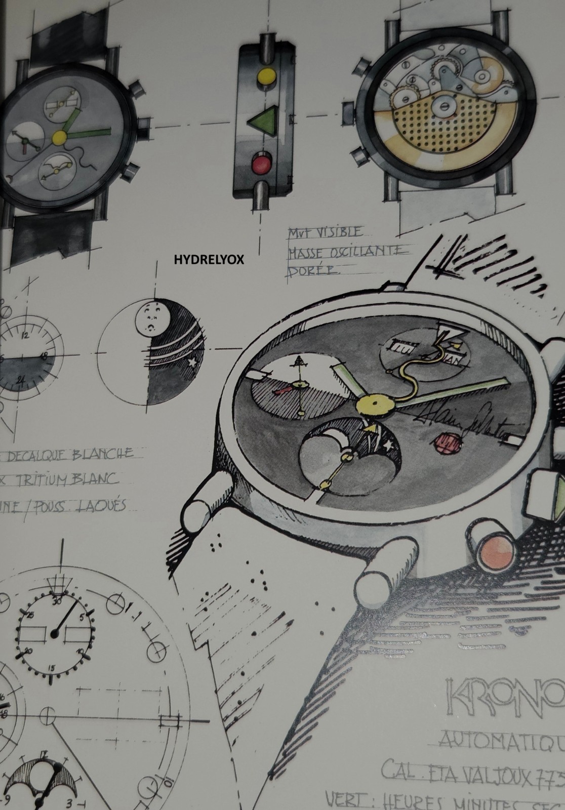 ALAIN SILBERSTEIN CATALOGUE – LA FORMA DU TEMPS – STORY BOOK – KRONOALARM BAUHAUS
