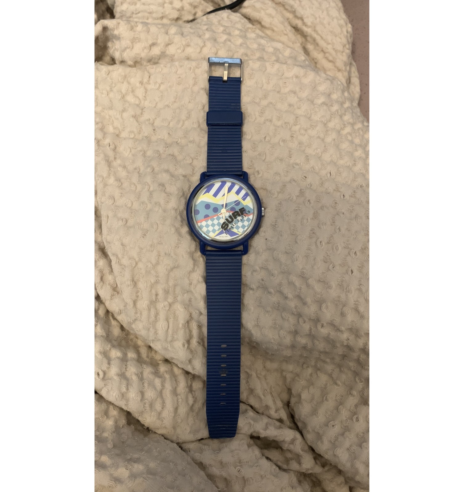 Citizen Life by Adec Rare Surf Swiss Par Plastic Strap Watch – Runs!