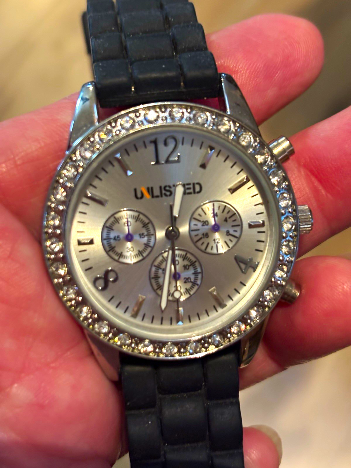 Unlisted (by Kenneth Cole) Crystal Encrusted Watch