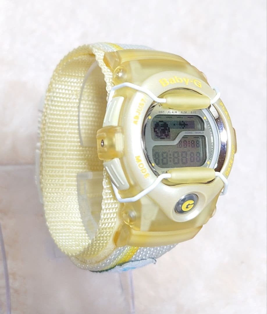 Casio Baby-G BGT-110 Yellow Digital Watch