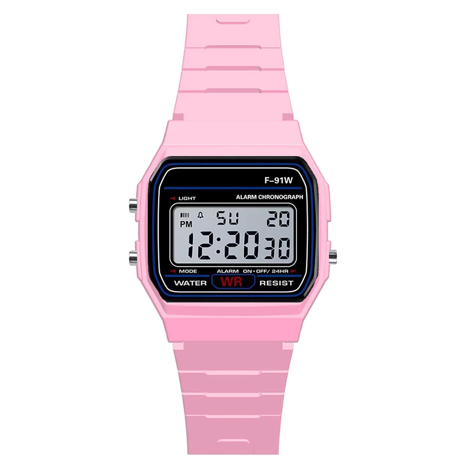 F 91w Classic Digital Resin Strap Watch Stopwatch Chronograph Sport Unisex Men