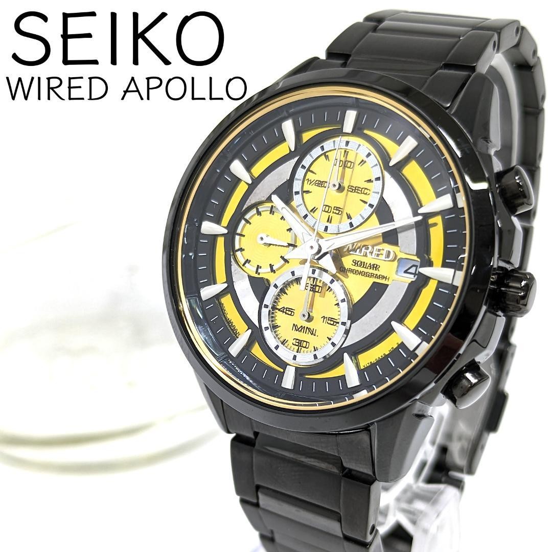 Second Working SEIKO WIRED APOLLO Solar Wristwatch