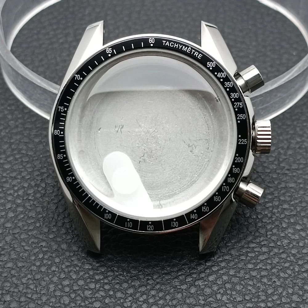 39.7Mm Men’S Watches Metal Case FIT VK63 Movement Case Watch Accessories Watch P