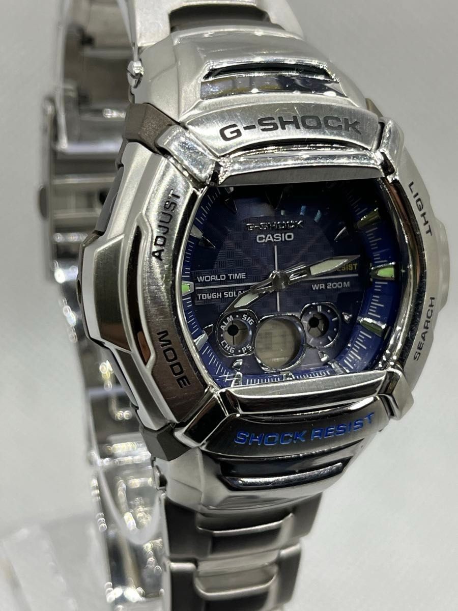 CASIO G SHOCK G 520D Cockpit Series Metal Band Tough Solar