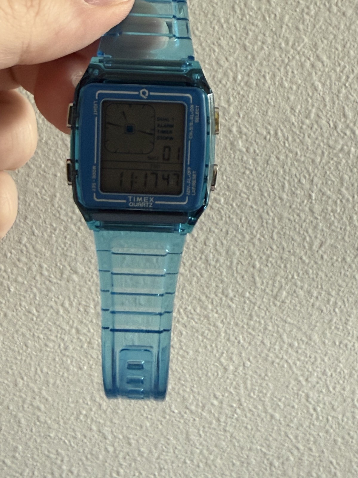 Q Timex LCA 35mm Resin Strap Watch TW2W45100