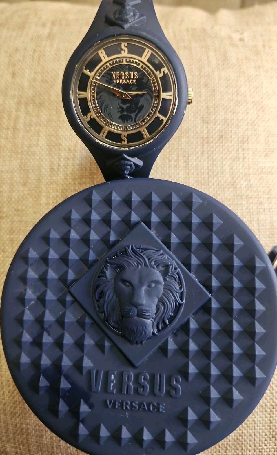 Versus Versace Womens Fire Island Blue 39mm Strap Fashion Watch