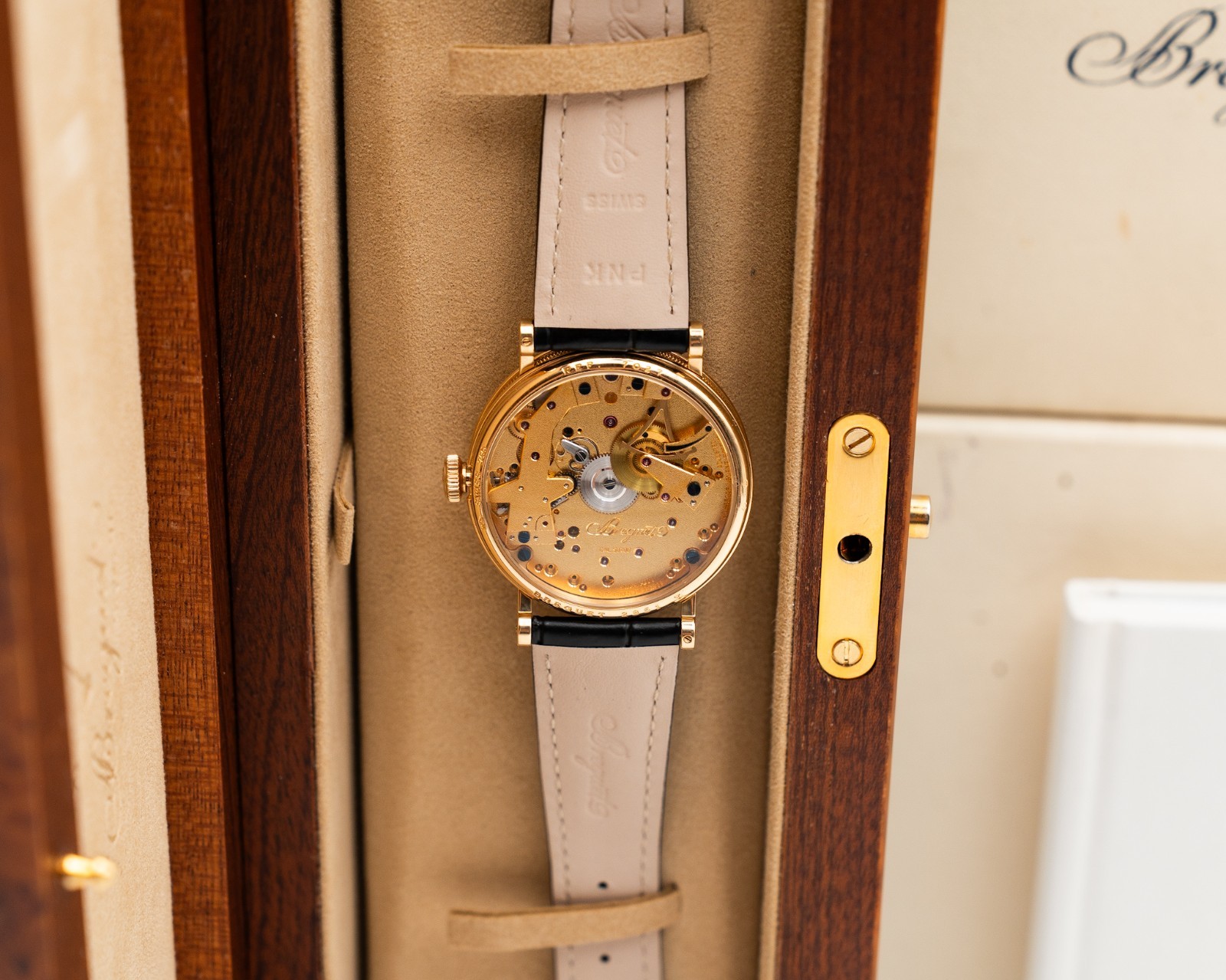 Breguet Tradition 37mm 7027BA Yellow Gold Black Alligator Strap 2014