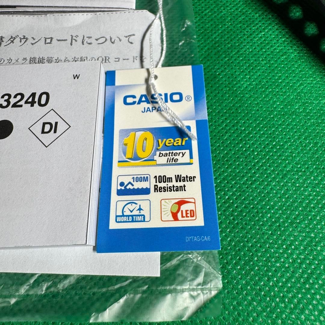 Casio Digital Watch, Inverted LCD, CASIO W-800H-1BV, Black