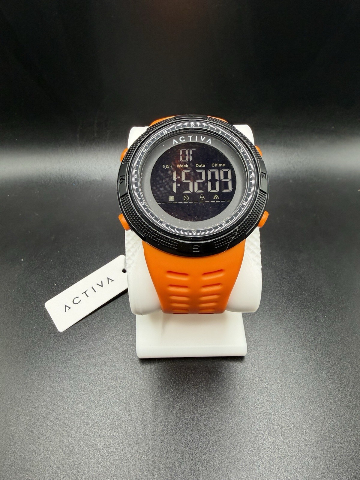 New Activa X Invicta Digital Essentials 50mm Orange ACW1915-006 Sport