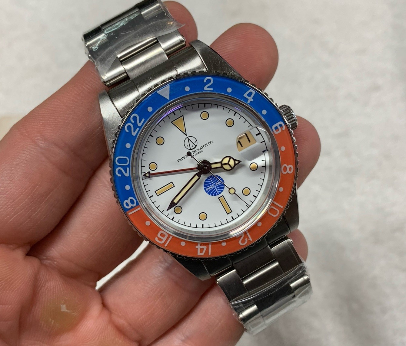 True North Watch Co. Pan Am Transatlantic Heritage GMT 39.5mm Automatic Watch