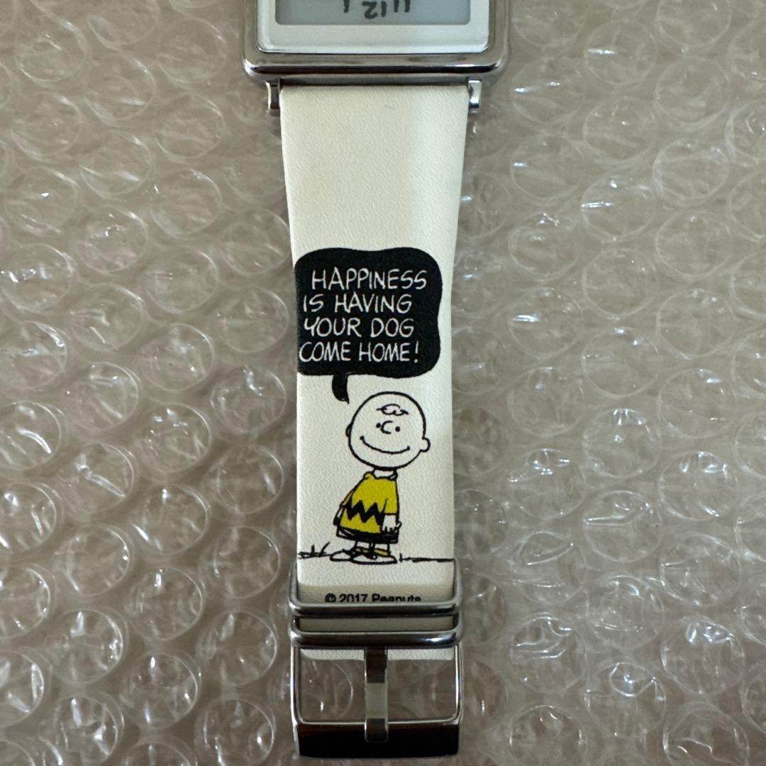EPSON Smart Canvas PEANUTS Snoopy Watch New Battery Installed Tested