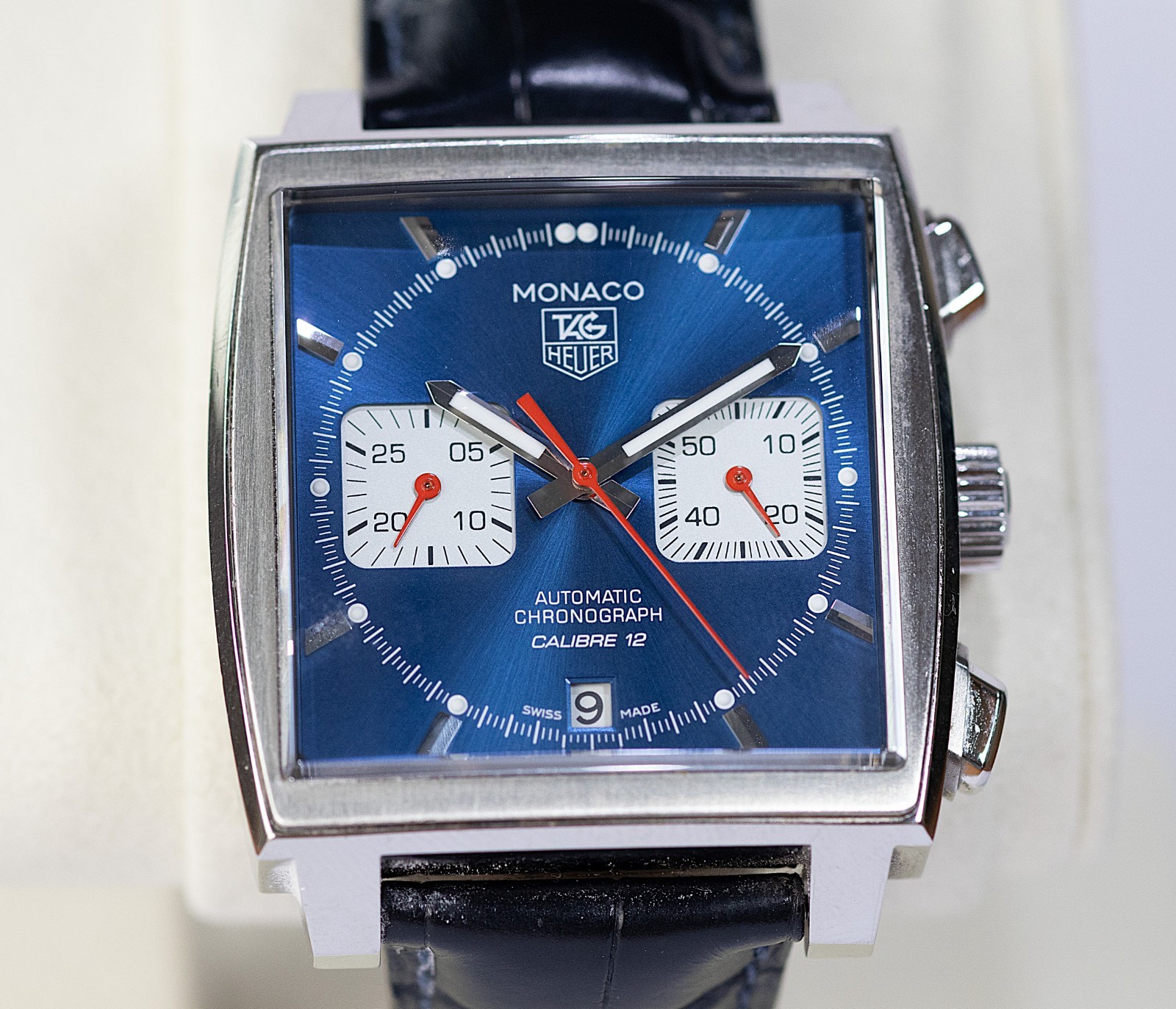 TAG Heuer Monaco Blue Men’s Watch – CBL2111.FC6183