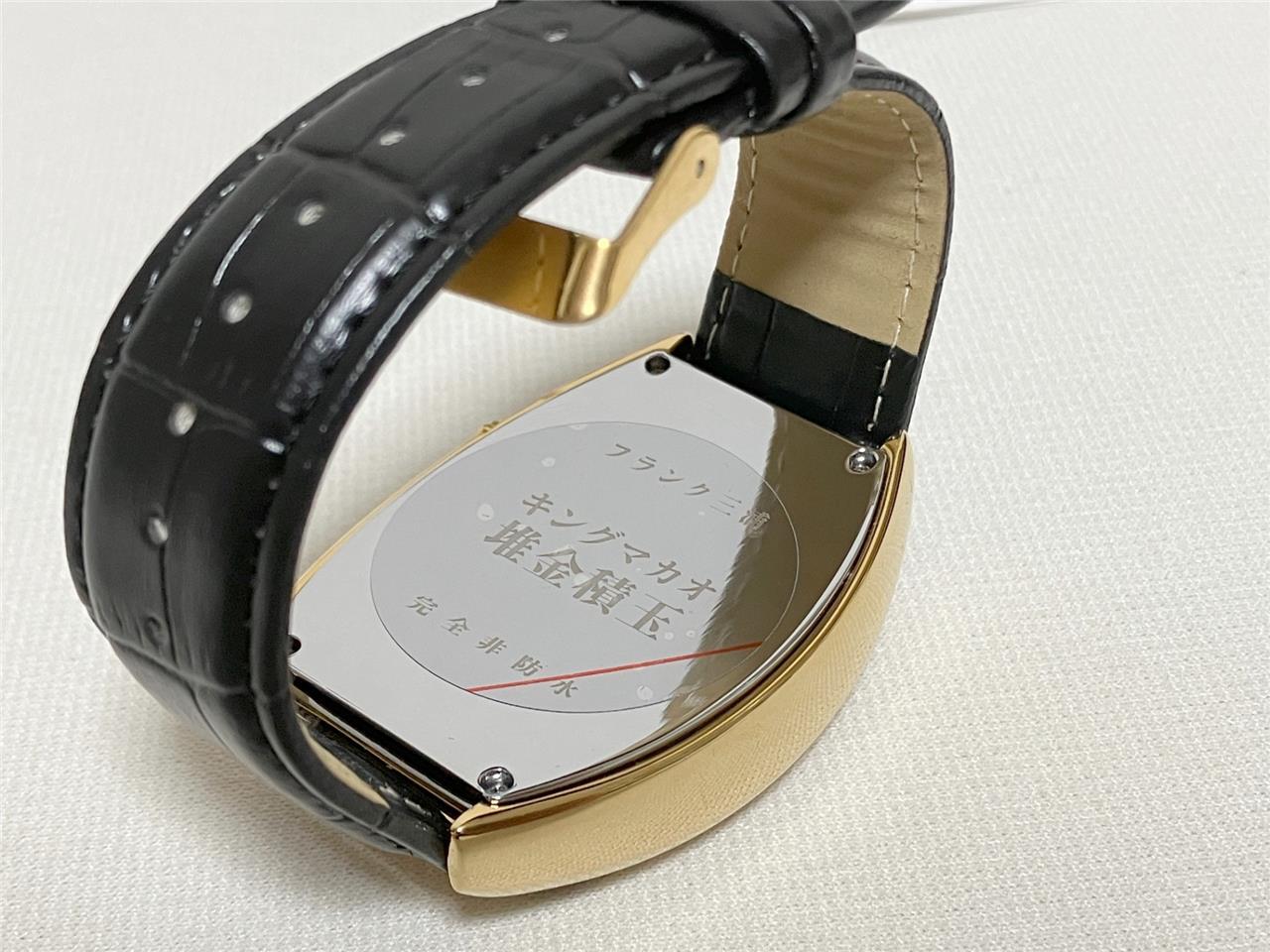 Frank Miura Life’s a Gamble Watch King Macau Dice brand new black gold