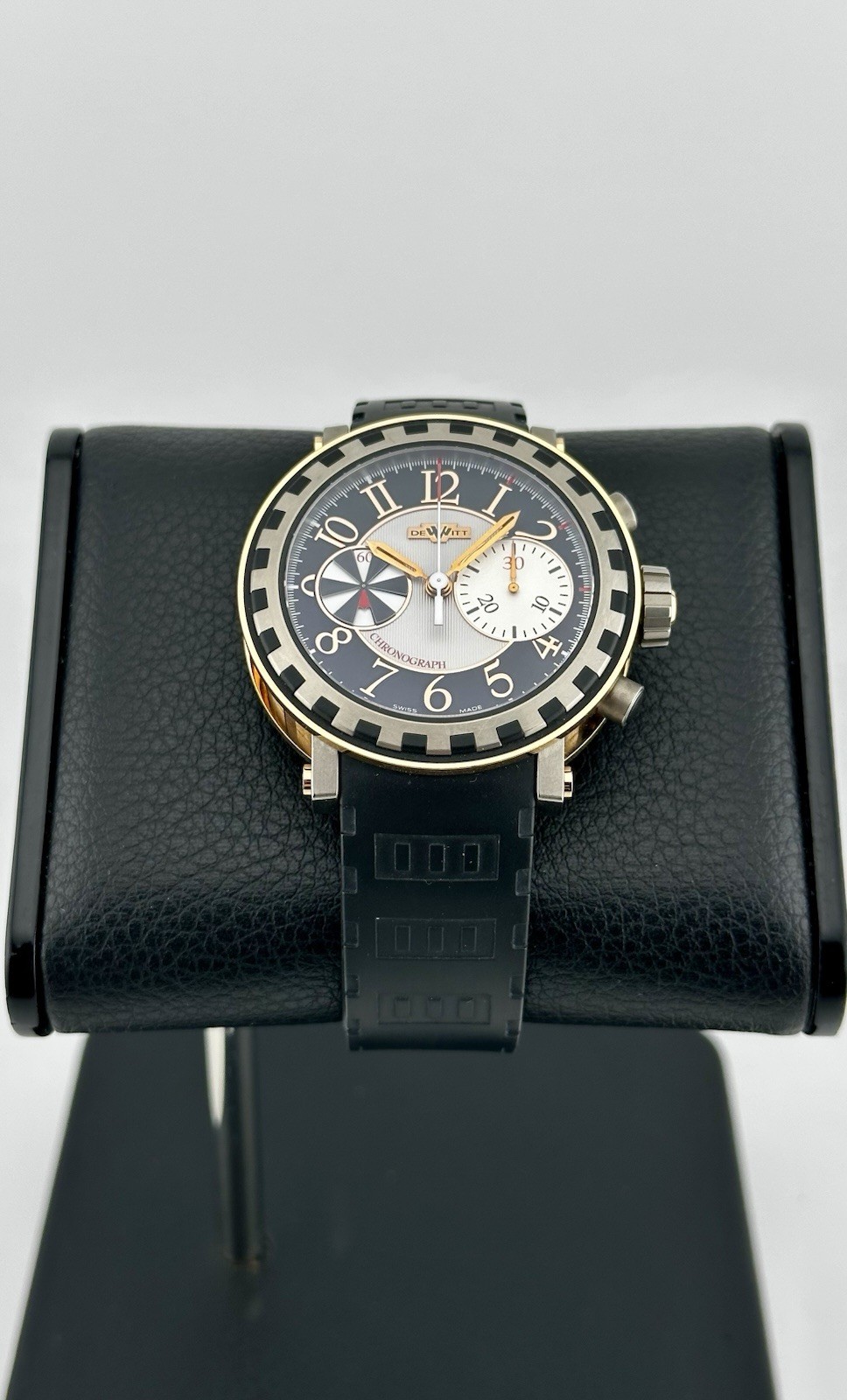 DeWitt Academia Sequential Chronograph 18k Rose Gold Limited Edition RET $34,000