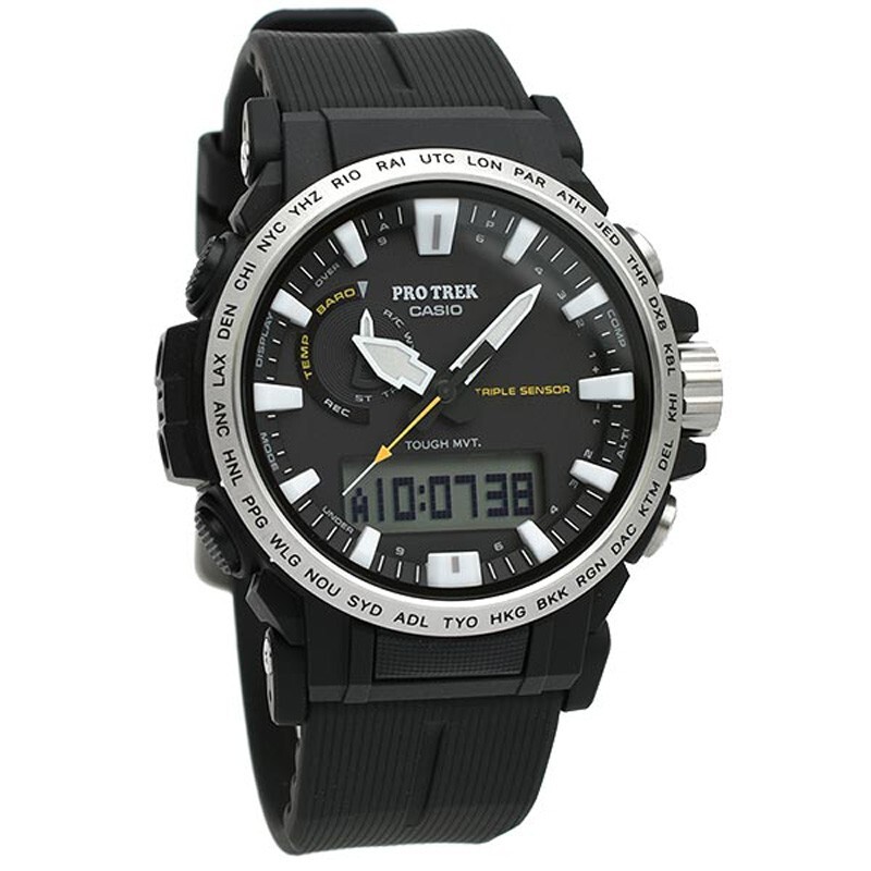 CASIO PRO TREK PRW-61-1AJF Climber Line Solar Atomic Radio Outdoor Men Watch
