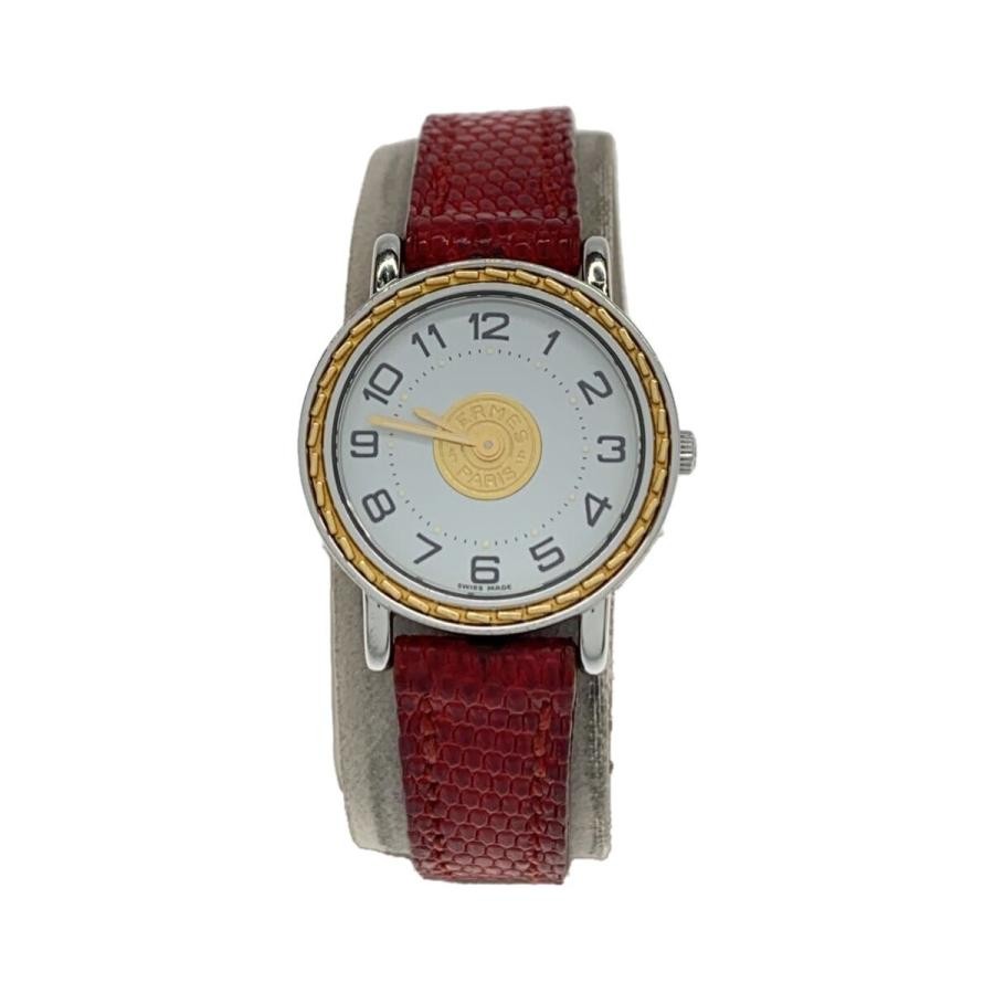 HERMES SE4.240 Case Size 2.9 ×2.5cm Used Watch #7101