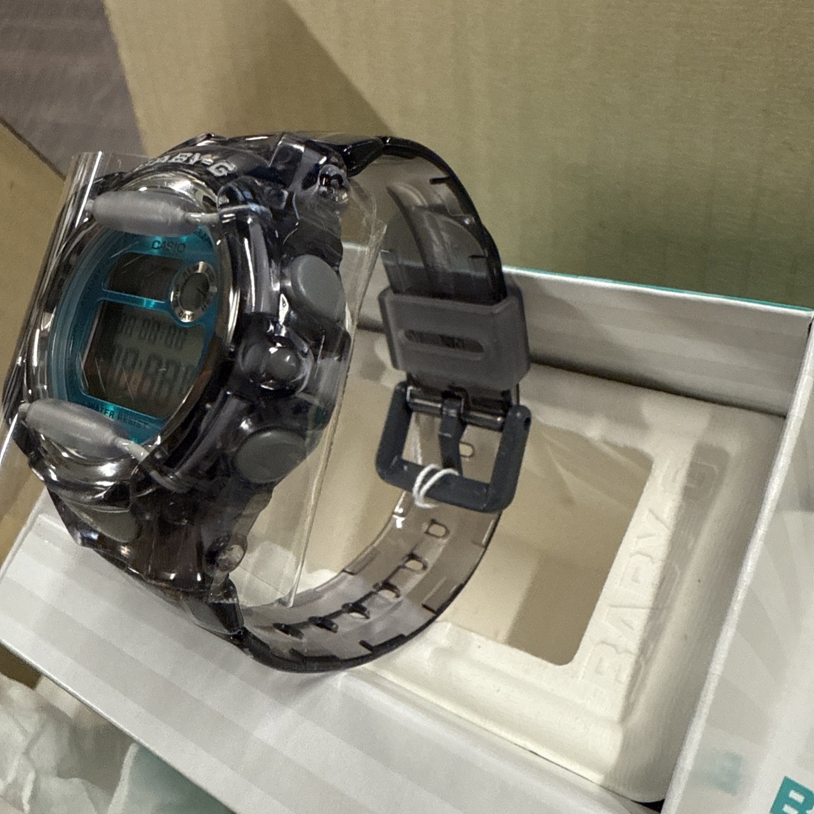 Casio Baby-G Digital Grey Resin Strap Quartz BG169U-8B 200M Women’s Watch
