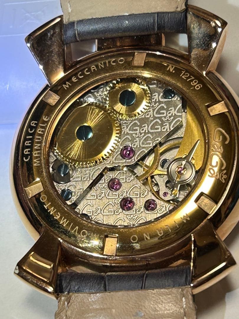 GaGa MILANO Manuale 48mm Hand-Wound Watch Pre-Owned