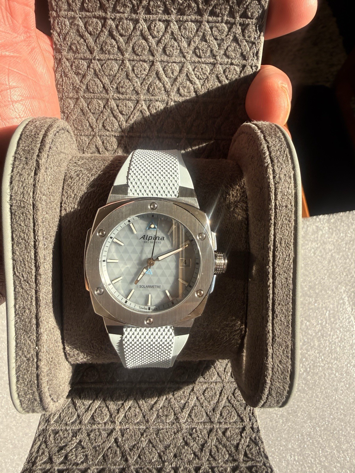 Alpina Alpiner Extreme SolarMetre Silver Dial Box, Papers & Warranty LNIB