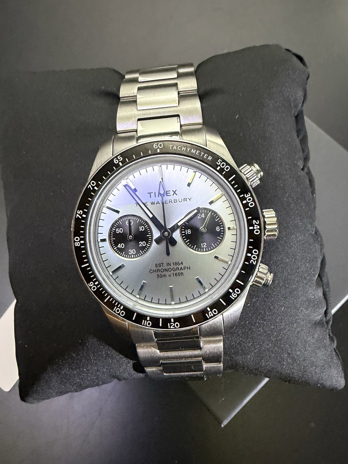 New Timex Mens Waterbury Heritage Chronograph TW2Y70500