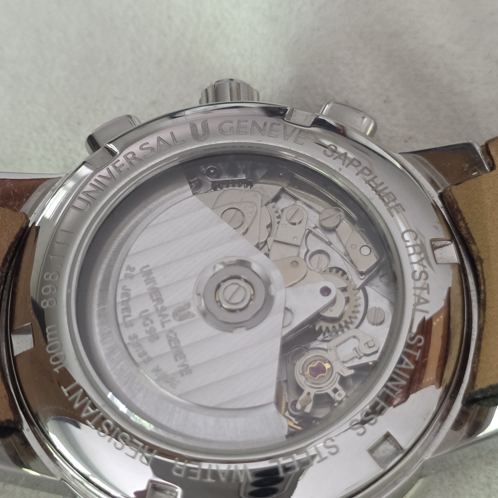 UNIVERSAL GENEVE Polar Compax Limited Edition Chronograph w/Original Packaging!