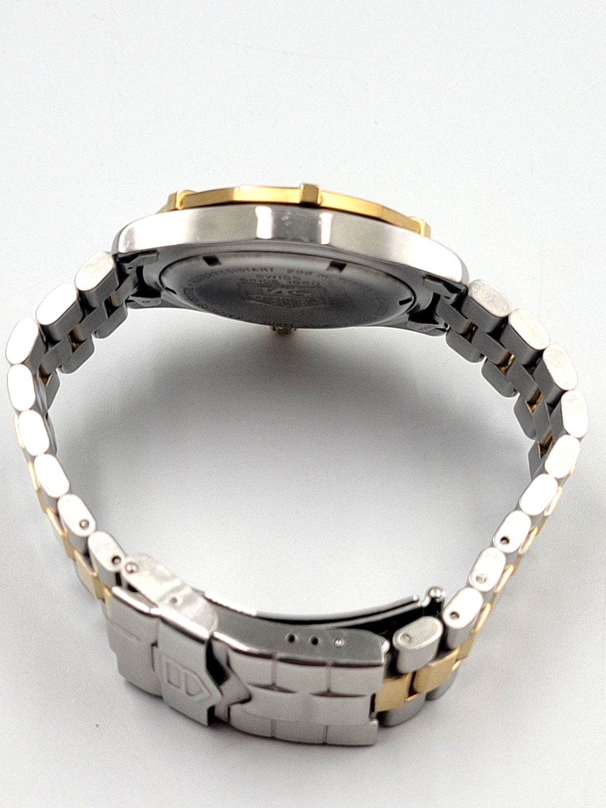 Tag Heuer Men’s Watch WK1121-0 Swiss Quartz Gold Dial Two Tone Professional 200