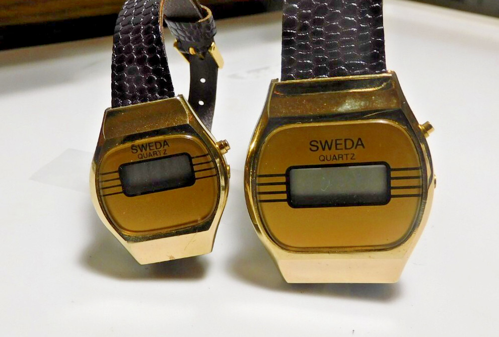 Sweda Watches (2) Man and Woman Set