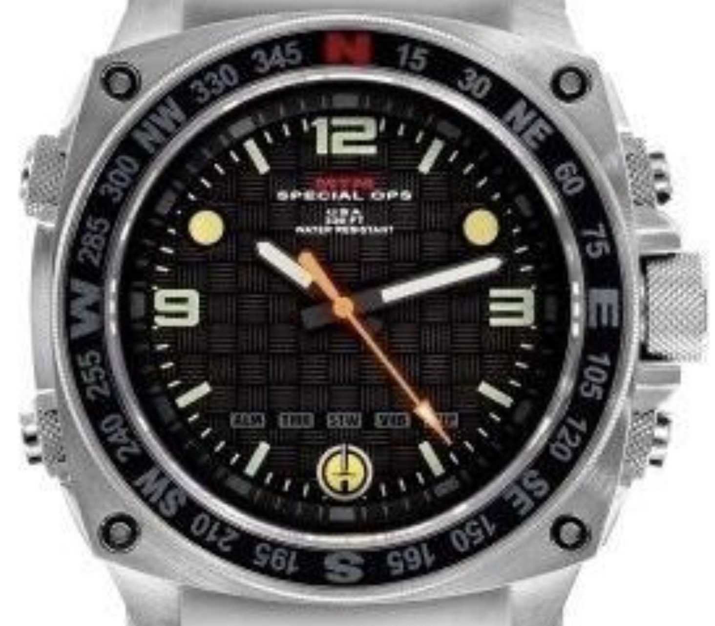 New MTM Special Ops SILENCER SIL-SSL-BLCK-MBSS Wristwatch Watch w/ Box Quarts