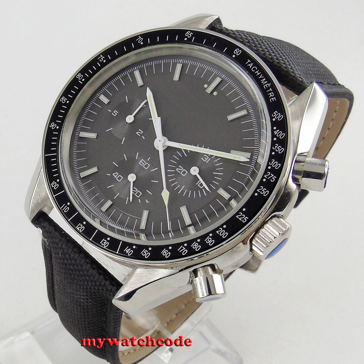 40mm bliger sterile gray dial day multifunction Mechanical automatic mens watch
