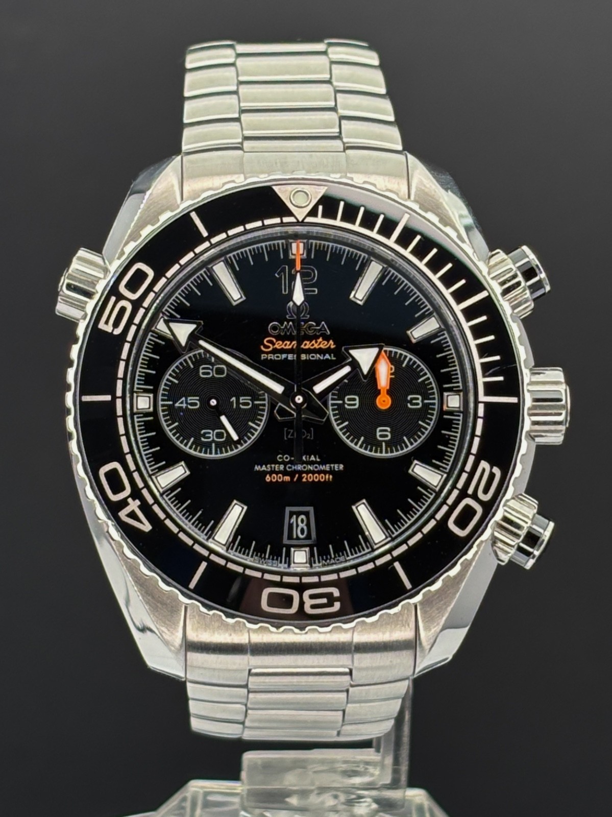 Omega Seamaster Planet Ocean Chronograph 46mm, 2020, B&P, 215.30.46.51.01.001