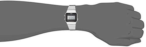 Casio Men’s A700W-1ACF Classic Digital Display Quartz Silver Watch