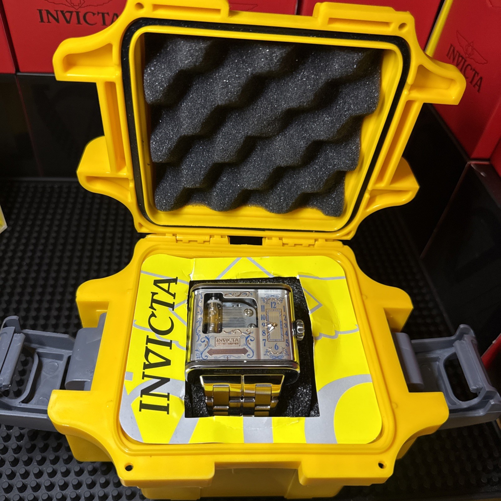 Invicta Artist Musical Instrument Swiss Ronda w/Music Box, 52mm 49474 CEO LOT