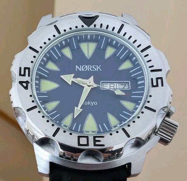 Sea Monster Watch, Norsk, Citizen Movement – Blue -0- Tokyo