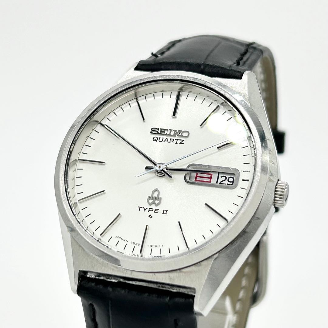 SEIKO TYPE II 7546-8000 Quartz Wristwatch