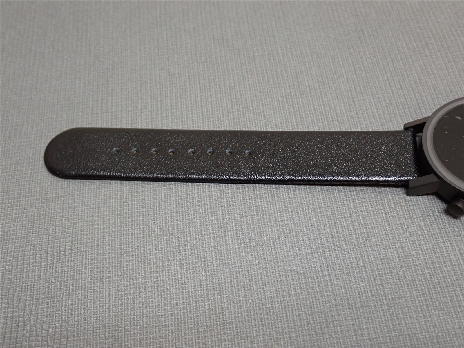 NEW Projects Watches PJT-7901BK Beyond The Horizon 40mm Black Leather Band Watch
