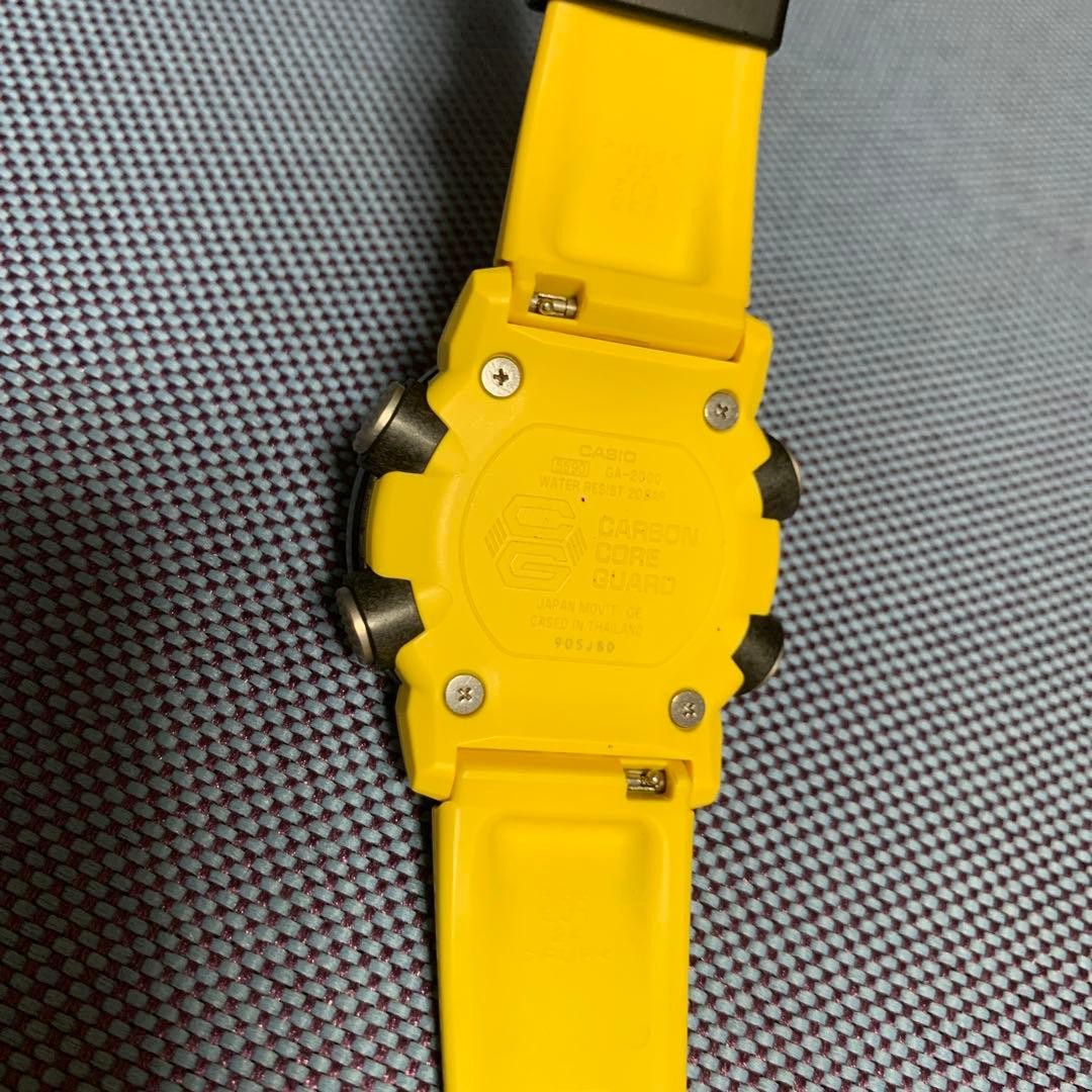 CASIO G-SHOCK GA-2000-1A9JF Yellow & Black