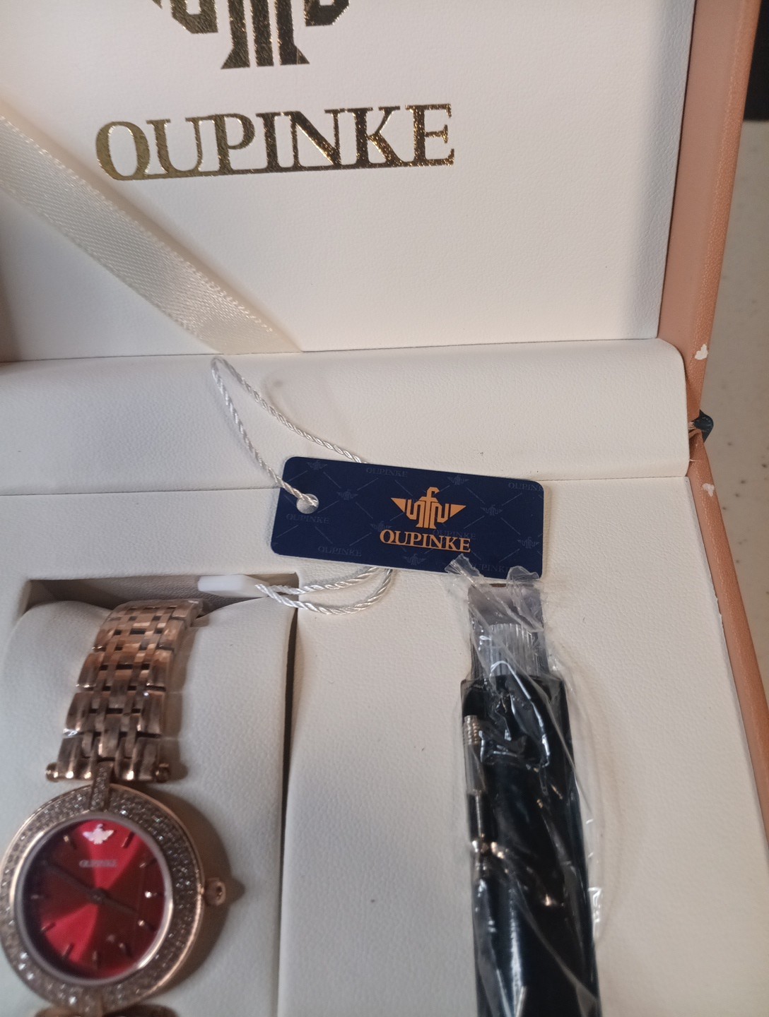 OUPINKE WOMENS ROSE GOLD Diamond Fashion Ladies
