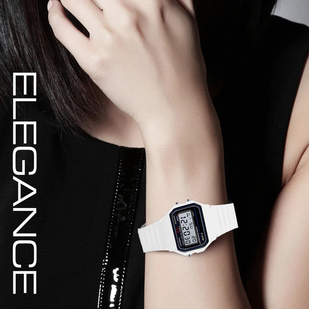 Casieo F-91W-1YER Casual Resin Digital Watch – Black