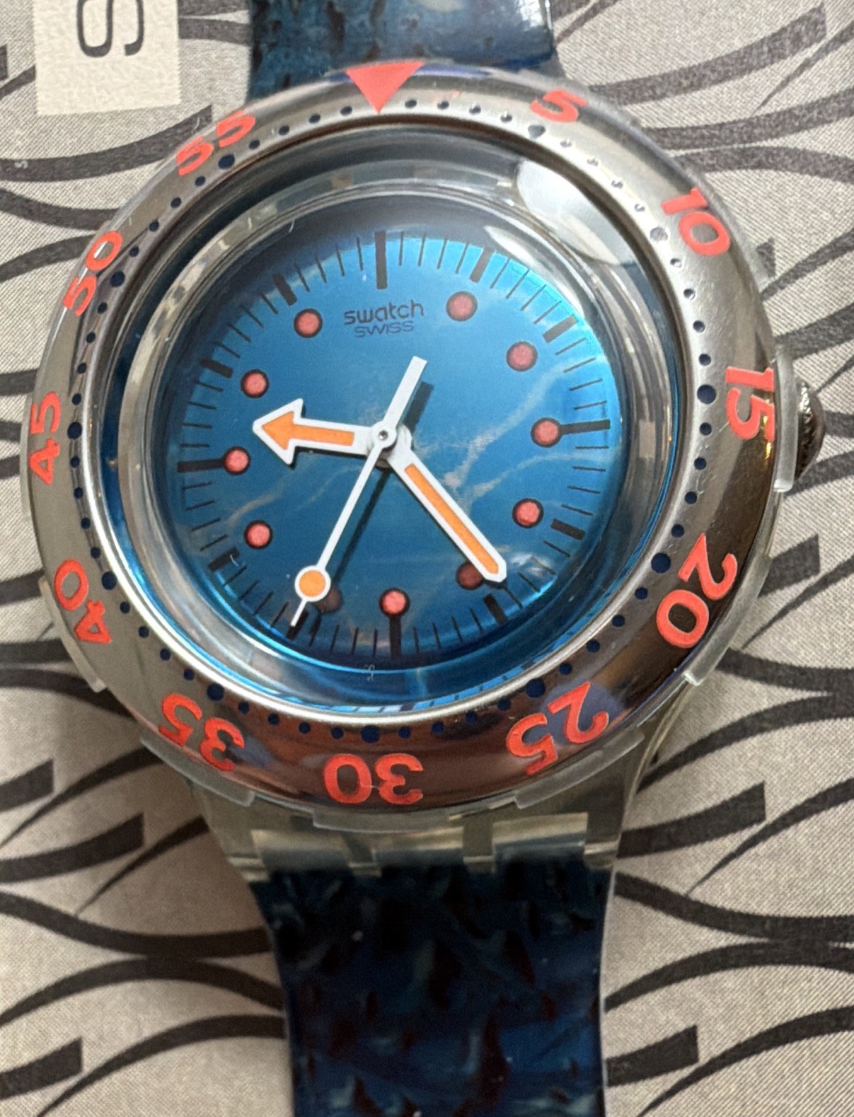 1995 Scuba 200 Swatch Watch Water Drop SDK123 NOS Mint never worn. Beautiful 🤩