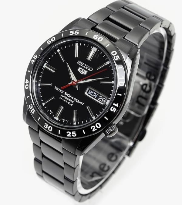 Seiko 5 Automatic SNKE03K1(SNKE03KC) Black Dial 21 Jewels Men’s Watch NEW Japan