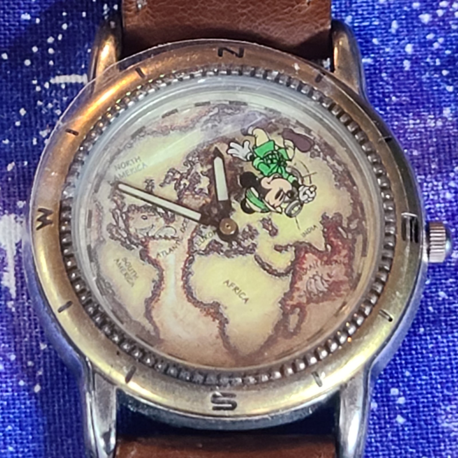 Disney Mickey Mouse Explorer Map Watch Complete Set Ready To Wear | See Video