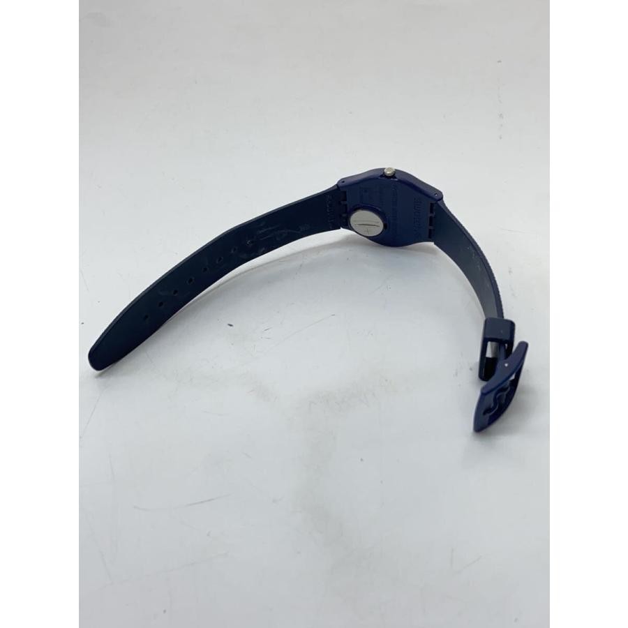 SWATCH◆Watch/Analog/Rubber/NVY/NVY/sr1130sw//